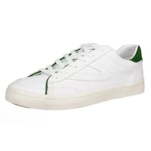 New Tretorn Men's Swerve Sneakers White & Green Shoes Lace Up Size 12 M Retro